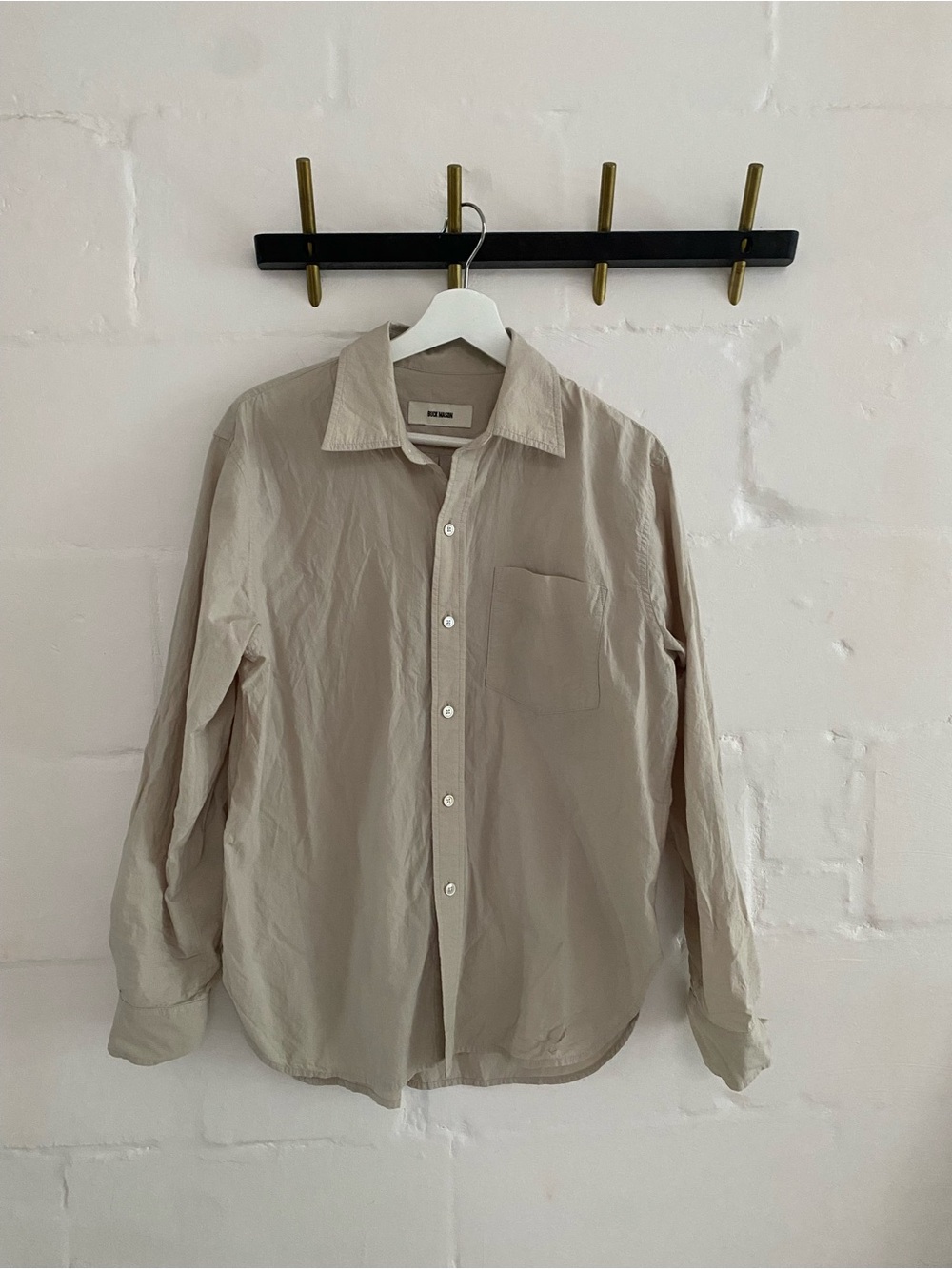 Buck Mason Mainstay shirt, Sz M